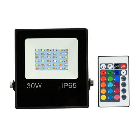 

Lacyie RGB Floodlight Colorful Waterproof Dustproof Park Lawn Light