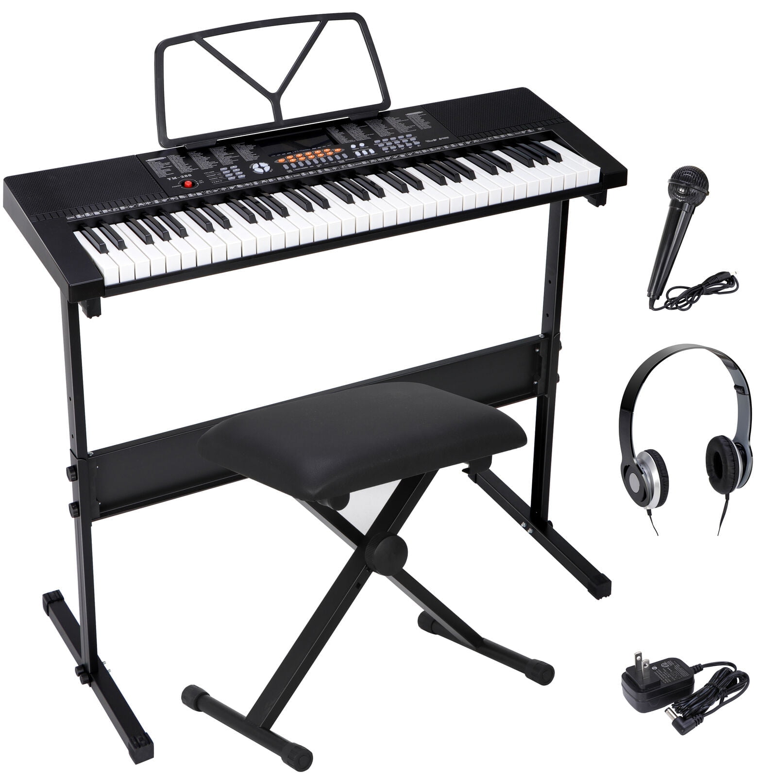 Piano 61 Electronic Keyboard Midi Controller Electronic Keyboard Piano  Digital Soporte Teclado Piano Musical Instruments EI50EK