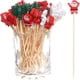 thumbnail image 4 of 50 piezas/juego de palitos de fruta de Navidad, palitos de bambú desechables, palitos de copo de nieve, árbol de Navidad, alce, Papá Noel, muñeco de nieve, adornos navideños, 4 of 5