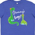 thumbnail image 4 of Inktastic Grammy Boy Grandson Dinosaur Youth T-Shirt, 4 of 5