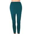 thumbnail image 6 of Skirted Leggings, Comdrip Women's Plus Size High Waisted Athletic Pleated Skort Skirt with Leggings Green XL, 6 of 7