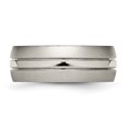 thumbnail image 3 of Titanium 8mm Ring Man Wedding  For Dad Mens  For Him, 3 of 11