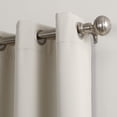 thumbnail image 4 of Sun Zero Easton Grommet Curtain Panel, 40" x 108", Pearl, 4 of 10