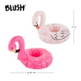 thumbnail image 3 of Blush Flock Inflatable Drink Floaties for Pool or Beach Party, Set of 2, 3 of 6