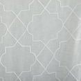 thumbnail image 6 of MoDRN Neo Luxury Embroidered Geo Curtain Panel Pair, 6 of 8