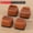 Brown, variant on 3 Inch Bed Risers 4 Pack - Heavy Duty Furniture Leg Pads for Storage