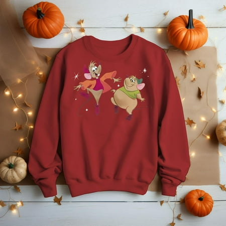 Fairytale Characters Jaq and Gus Youth Shirt and Tote Bag Apparel Sizes S-M-L-XL-XXL-3XL-4XL-5XL Casual Comfortable Unisex Wear for Kids-TH9036