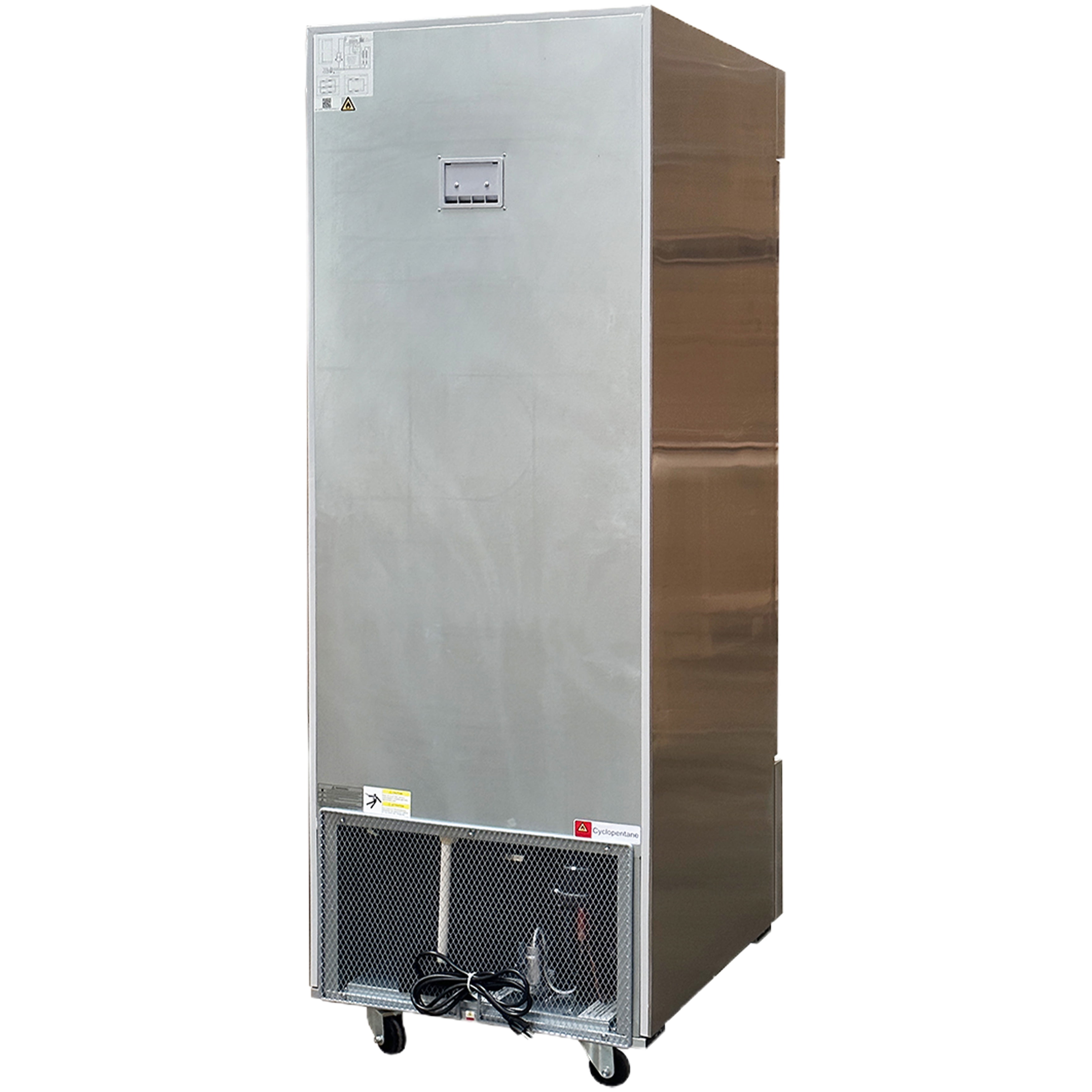 NSF 27 in. Auto Defrost Commercial Reach-in Upright Refrigerator 18 Cu.Ft. Single Door Refrigerator in Stainless Steel