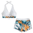 thumbnail image 1 of Nuevo traje de baño sexy de bikini dividido de cintura alta para mujer, 1 of 8