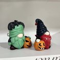thumbnail image 4 of Puntoco Estatua de resina de juguete para decoración de Halloween, gnomo de calabaza, adornos para el hogar, el jardín y la oficina, 4 of 5