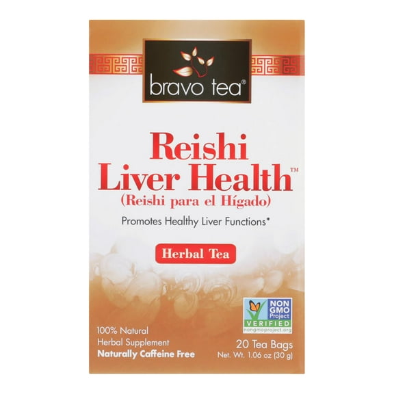 Bravo Tea Reishi Liver Health Tea 20 Bag(S)