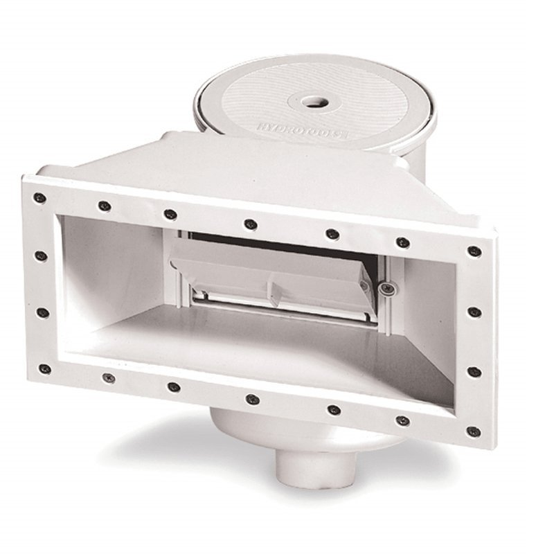 Hydrotools WBITS036 Wide Mouth ThruWall Above Ground Pool Skimmer