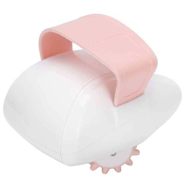Masajeador corporal eléctrico 3D con rodillos para adelgazar, máquina de mano para quemar grasa y perder peso (tipo de carga), color rosa