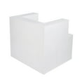 thumbnail image 1 of EverBlock 3’ Lounge Chair Kit | Modular Seating Bench | Giant Building Blocks | Easy to Connect & Reuse | Indoor & Outdoor Use | Build Displays & Structures | Red, 1 of 1