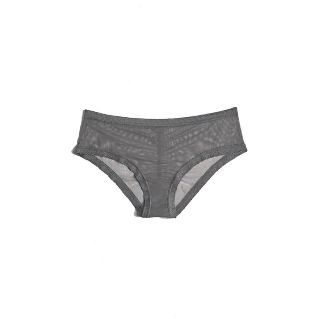 Blush Culotte Hipster à Bordure en Dentelle en Maille - 0259625