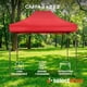 thumbnail image 2 of Carpa Toldo 2x3M Reforzado Plegable Impermeable Facil Armado Y Transporte para Jardín Casa Exterior Uso Rudo Acero Lona (Rojo), 2 of 7