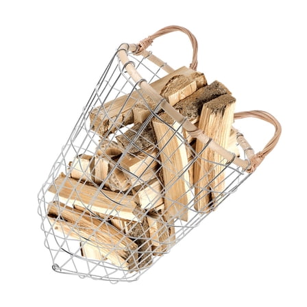 TABLZONE Round Storage Organizer Wire Storage Basket Multi Iron Farmhouse Style 1Pack