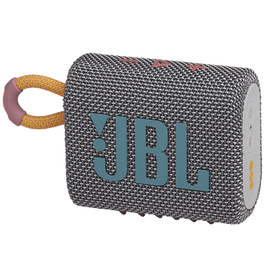 Bocina JBL Go 3 Portátil a Prueba de Agua Gris