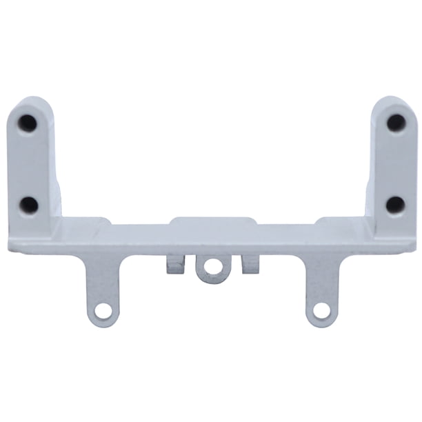 Vogacara RCGOFOLLOW-Soporte Servo de dirección de precisión de aleación de aluminio para 1/18, soporte de montaje Servo Axial Capra UTB18, Kits de construcción modelo Plata