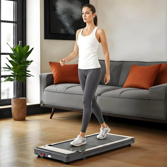 GIANNA Treadmill with LED Display – Adjustable Speed, 1.75HP Motor, 198 lbs Capacity for Home Use