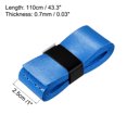 thumbnail image 3 of Unique Bargains 43.3' Non-Slip PU Tennis Racket Overgrip Tape Wraps with Hole Blue 12 Pack, 3 of 7