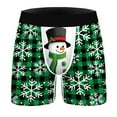 thumbnail image 4 of Christmas Underwear for Men Hilarious Gag Gifts Funny Novelty Holiday Boxer Briefs No Fly, 4 of 6