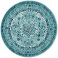 thumbnail image 7 of SAFAVIEH Evoke Teale Traditional Bordered Area Rug, Light Blue, 3' x 3' Round, 7 of 7