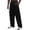 Black, variant on Men's Cargo Sweatpants Wide Leg Track Pants Drawstring Lounge Pants with Pockets Athletic Joggers Elastic Waist Long Pants,Gray,XL