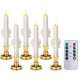 thumbnail image 1 of Control Remoto 6 Velas LED Sin Llama Luces Navideñas Sincronización Lámpara (16 5) Color Blanco, 1 of 9