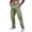 Green, variant on Mens Flat Front Golf Pants Straight Leg Cargo Pants for Men with Multic Pockets Wedding Formal Trouser Running Hiking