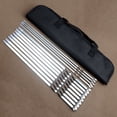 thumbnail image 3 of Set of 12 Stainless Steel Grilling Skewers Barbecue Skewers Meat Skewers, 3 of 11