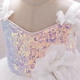 thumbnail image 5 of Toddler Baby Tutu Dress Sequins Sleeveless Tulle Dress First Birthday Cake Smash Pageant Clothes for Photo Shoot, 5 of 9