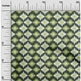 thumbnail image 1 of oneOone Organic Cotton Poplin Twill Fabric Geometric Ikat Decor Fabric Printed BTY 42 Inch Wide, 1 of 4
