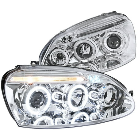 - Spec-D Tuning 2006-2008 Volkswagen Golf/Jetta/Rabbit Led Halo Projector Headlights 2006 2007 2008 (Left + Right)