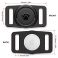 thumbnail image 4 of Soporte para collares de perro GOCII para Airtag, impermeable, paquete de 2, negro, 4 of 8