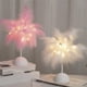 thumbnail image 1 of Xihbxyly Lámpara de Mesa con Plumas, Luz Nocturna Led Portátil, Funciona con Pilas, Plumas Suaves, Decoración para Dormitorio y Sala de Estar, Centro de Mesa para Bodas, Regalo de San Valentín, 25 X, 1 of 7