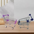 thumbnail image 3 of Mini Kids Shopping Hand Trolley Cart Child Pretend Play Kitchen Toy, 3 of 8