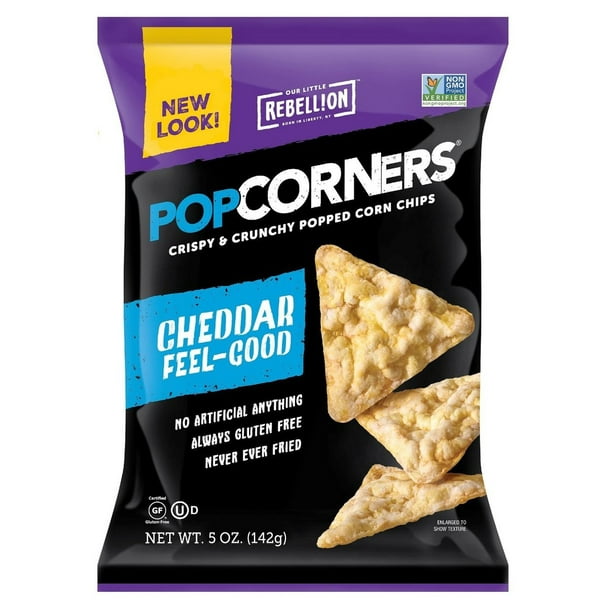 12 pack POPCORNERS Cheddar FeelGood, Popcorn Chips, 5 oz Walmart