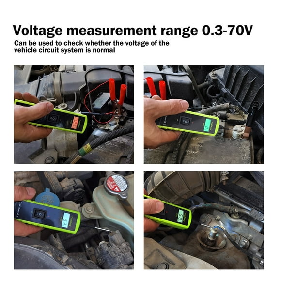 ,Tester P60 Circuit Car Tester With Function Lcd Huiop Lcd Display Component 6-30v With Tester 6-30v Circuit Tester Testerp60 Mewmewcat
