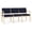 Navy-Natural, variant on Lenox Wood Reception Waiting 3-Seat Tandem Seating / Natural Wood / Blue