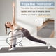 thumbnail image 3 of Toalla de Tapete de Yoga YR con Líneas de Alineación, 72''x24'' Toallas de Yoga Calientes Antideslizantes para Pilates de Gimnasio con Bolsa de Transporte, Gris, 3 of 8