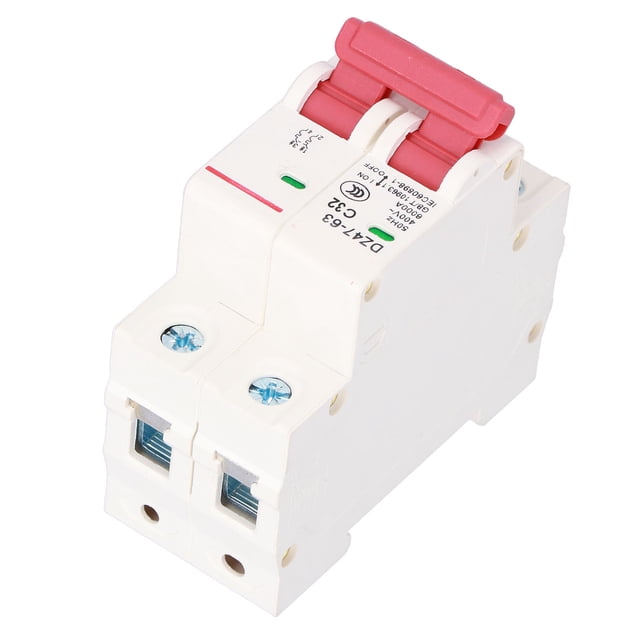 Miniature Circuit Breaker Current Circuit Breaker Current Miniature Circuit Breaker Leakage Protection Switch Supplemental Protection 2P Miniature Circuit Breaker Humanized Visual