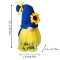 thumbnail image 2 of Faceless Doll Santa Claus Statue Decorating Christmas Decorations In Window Scen, 2 of 2