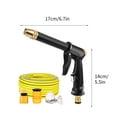 thumbnail image 3 of High Pressure Car Wash Spray Nozzle, Rotating Water Jet, Zinc Alloy Garden Cleaning Tool, 5m Hose for Home Use,Vsgery, 3 of 9