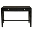 thumbnail image 3 of Linon Anna Desk, Antique Black, 47 inches Wide, 3 of 4