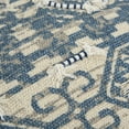 thumbnail image 2 of Blue Natural Tribal Influenced throw Pillow, 2 of 3