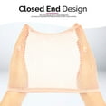 thumbnail image 2 of 4 pieces Light Brown Stocking Wig Caps Stretchy Nylon/Mesh Wig Caps for Women, 2 of 6