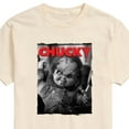 thumbnail image 3 of Chucky - Halloween - No Need To Be Scared - Men's Short Sleeve Graphic T-Shirt, 3 of 5
