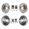 thumbnail image 1 of CMX Front Rear Disc Brake Rotors and Ceramic Pads Kit for Car 2006-2011 Mercedes-Benz B200 K8C-100795, 1 of 11