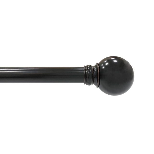 Barra De Cortina Ajustable Bronce 1" 182-365 Cm